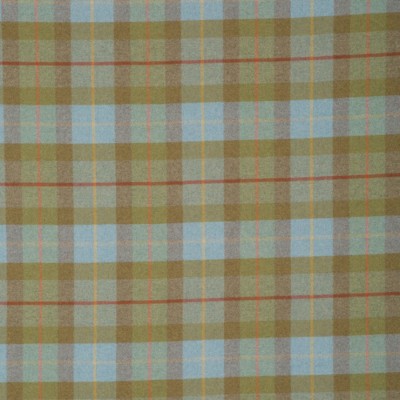 Фото Ткань портьерная с рисунком - Клетка - стиль Английский - Голуба - Купить в Интернет-магазине