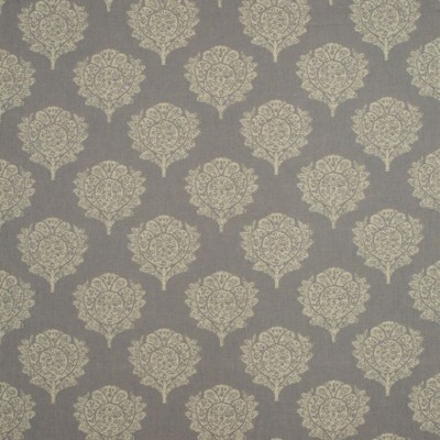 Фото Ткань портьерная с рисунком - Орнамент - стиль Английский - Серый - Купить в Интернет-магазине