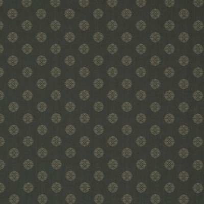 Фото Ткань портьерная с рисунком - Мелкий принт - стиль Английский - Черный - Купить в Интернет-магазине