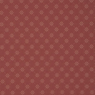 Фото Ткань портьерная с рисунком - Мелкий принт - стиль Английский - Красный - Купить в Интернет-магазине