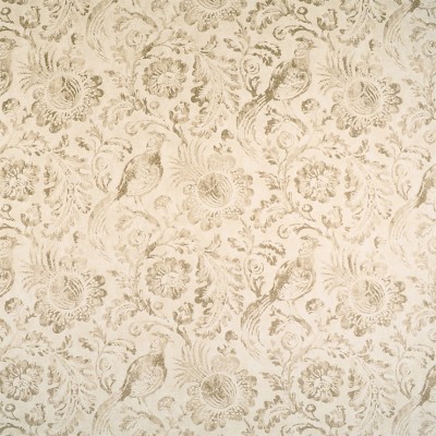 Фото Ткань портьерная с рисунком - Туаль - стиль Английский - Кремовая - Купить в Интернет-магазине
