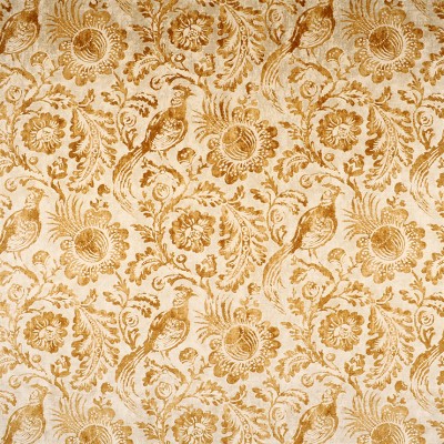 Фото Ткань портьерная с рисунком - Туаль - стиль Английский - Кремовая - Купить в Интернет-магазине