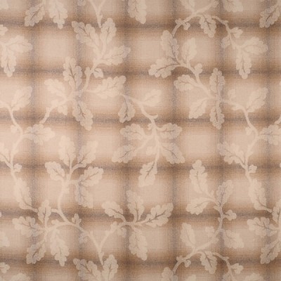 Фото Ткань портьерная с рисунком - Клетка - стиль Английский - Светло-коричневая - Купить в Интернет-магазине