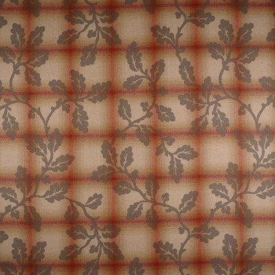 Фото Ткань портьерная с рисунком - Клетка - стиль Английский - Бежевая - Купить в Интернет-магазине