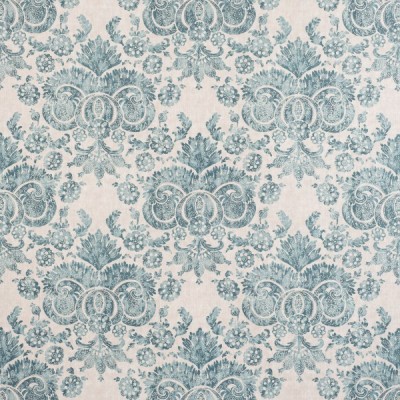 Фото Ткань портьерная с рисунком - Дамаск - стиль Английский - Кремовый - Купить в Интернет-магазине