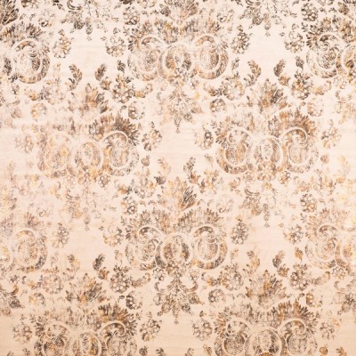 Фото Ткань портьерная с рисунком - Дамаск - стиль Английский - Розовый - Купить в Интернет-магазине