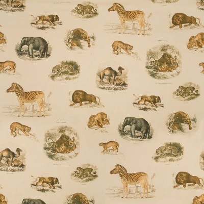 Фото Ткань портьерная с рисунком - Анималистический принт - стиль Английский - Купить в Интернет-магазине