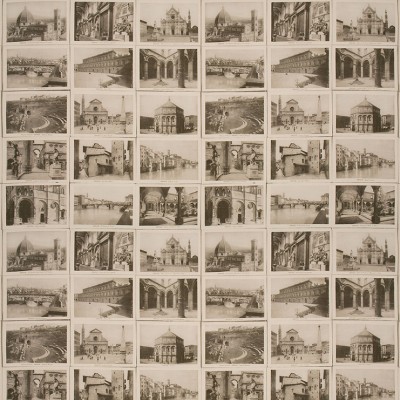 Фото Ткань портьерная с рисунком - Крупный декор - стиль Английский - Кремовый - Купить в Интернет-магазине