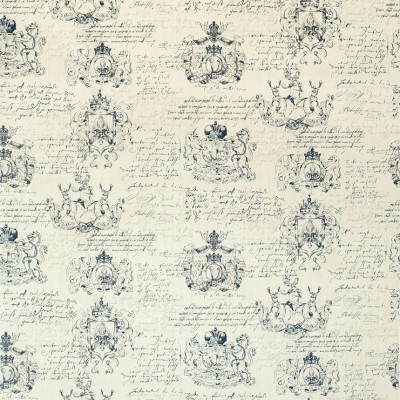 Фото Ткань портьерная с рисунком - Крупный декор - стиль Английский - Белый - Купить в Интернет-магазине