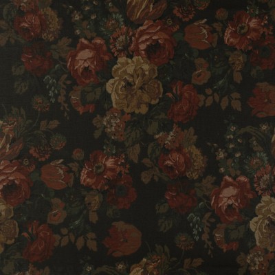 Фото Ткань портьерная с рисунком - Цветы - стиль Американский - Купить в Интернет-магазине