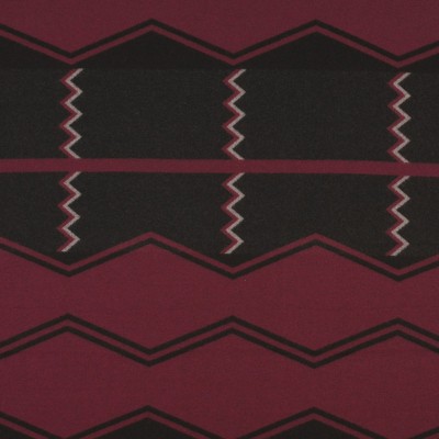 Фото Ткань портьерная с рисунком - Орнамент - стиль Американский - Черный - Купить в Интернет-магазине