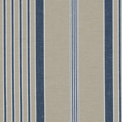 Фото Ткань портьерная с рисунком - Полоски - стиль Американский - Коричневые - Купить в Интернет-магазине