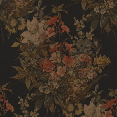 Фото Ткань портьерная с рисунком - Цветы - стиль Американский - Купить в Интернет-магазине