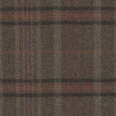 Фото Ткань портьерная с рисунком - Клетка - стиль Американский - Коричневая - Купить в Интернет-магазине