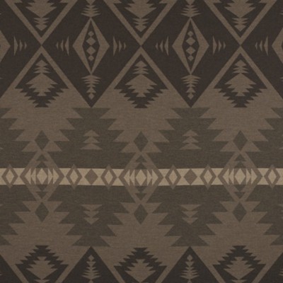 Фото Ткань портьерная с рисунком - Орнамент - стиль Американский - Коричневый - Купить в Интернет-магазине