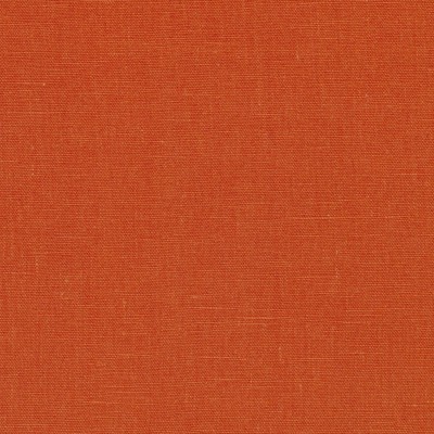 Фото Ткань портьерная однотонная - Лен - стиль Американский - Оранжевый - Купить в Интернет-магазине