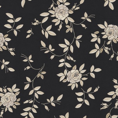 Фото Ткань портьерная с рисунком - Цветы - стиль Американский - Купить в Интернет-магазине