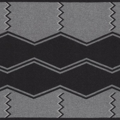 Фото Ткань портьерная с рисунком - Орнамент - стиль Американский - Серый - Купить в Интернет-магазине