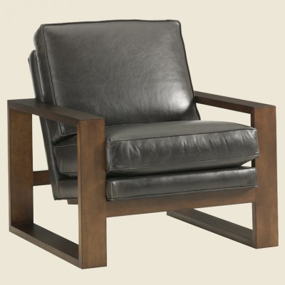 Фото Кресло на деревянной раме - стиль Transitional - Для гостиной - Купить в Интернет-магазине