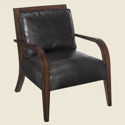 Фото Кресло на деревянной раме - стиль Transitional - Для гостиной - Купить в Интернет-магазине