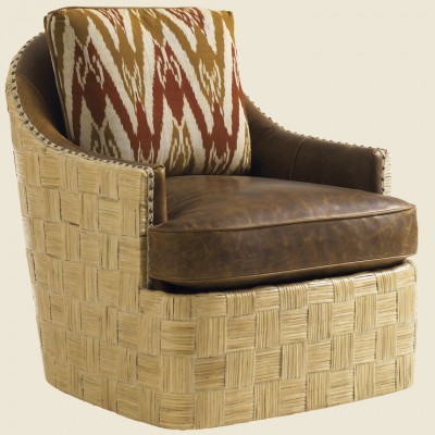 Фото Кресло обитое - стиль Современное кантри - Для гостиной - удобное кресло производства США - Lexington - Road to Canberra - Купить в Интернет-магазине