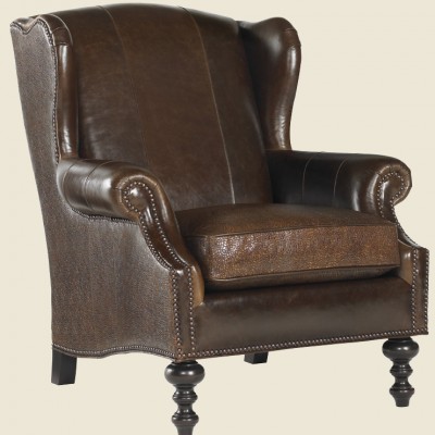 Фото Кресло обитое - стиль Колониальный - Для гостиной - удобное кресло производства США - Lexington - Royal Kahala - Купить в Интернет-магазине