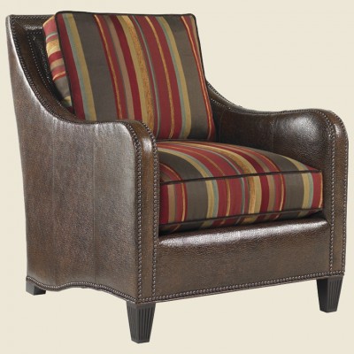 Фото Кресло обитое - стиль Колониальный - Для гостиной - удобное кресло производства США - Lexington - Royal Kahala - Купить в Интернет-магазине