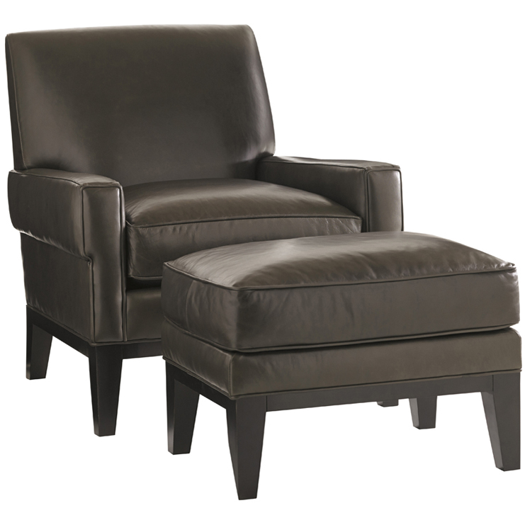 Фото Кресло обитое - стиль Современная классика - Для гостиной - удобное кресло производства США - Lexington - Carrera - Купить в Интернет-магазине