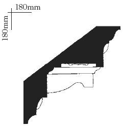 Фото Карниз гипсовый - стиль Английский - Купить в Интернет-магазине Фото Карниз гипсовый - стиль Английский - Купить в Интернет-магазине