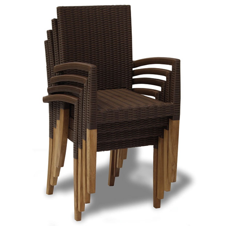 Фото Стул обеденный - стиль Современный - Для терраса и бассейна - Купить в Интернет-магазине