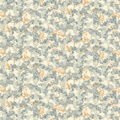 Фото Обои с рисунком - Цветы - стиль Английская классика - Голубы - Купить в Интернет-магазине