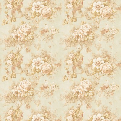 Фото Обои с рисунком - Цветы - стиль Английская классика - Светло-серые - Купить в Интернет-магазине