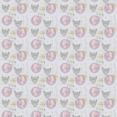 Фото Обои с рисунком - Крупный декор - стиль Английская классика - Голубы - Купить в Интернет-магазине