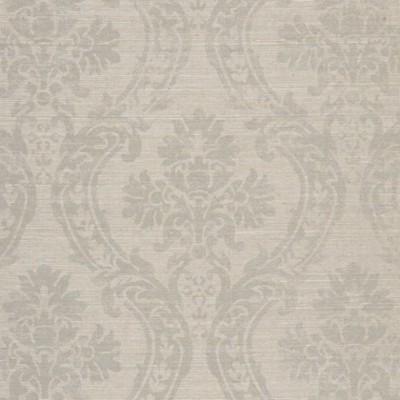 Фото Обои тканевые - Дамаск - стиль Американский - Светло-серые - Купить в Интернет-магазине