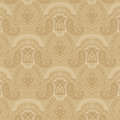 Фото Обои с рисунком - Пейсли - стиль Американский - Бежевые - Купить в Интернет-магазине