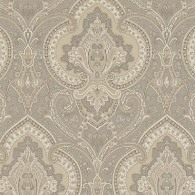 Фото Обои с рисунком - Пейсли - стиль Американский - Серые - Купить в Интернет-магазине