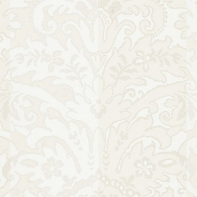 Фото Обои с рисунком - Дамаск - стиль Американский - Белые - Купить в Интернет-магазине