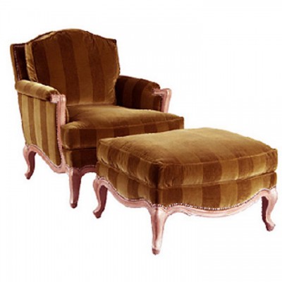 Фото Кресло обитое - стиль Американская классика - Для гостиной - удобное кресло производства США - Lillian August - Lillian August Design - Купить в Интернет-магазине