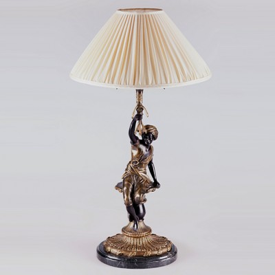 Фото Настольная лампа - стиль Английская классика - Мраморная - Купить в Интернет-магазине