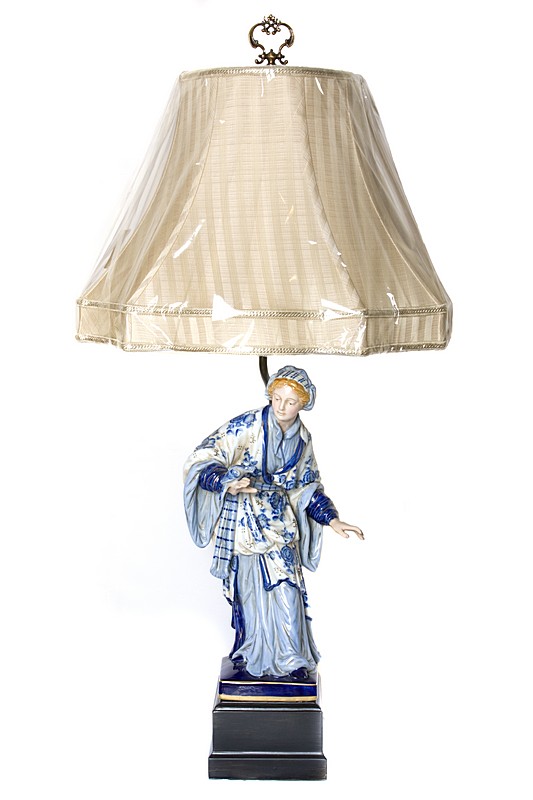 Фото Настольная лампа - стиль Американская классика - Фарфоровая - Купить в Интернет-магазине Фото Настольная лампа - стиль Американская классика - Фарфоровая - Купить в Интернет-магазине