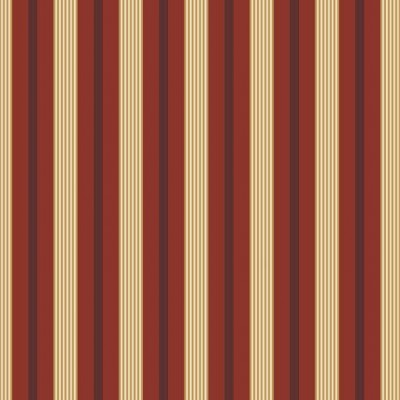 Фото Ткань портьерная с рисунком - Полоски - стиль Английский - Красные - Купить в Интернет-магазине