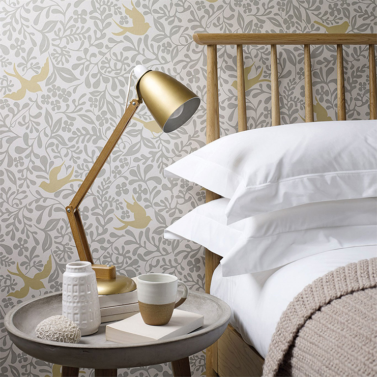 Фото Обои с рисунком - Анималистический принт - стиль Английская классика - Кремовые - Купить в Интернет-магазине