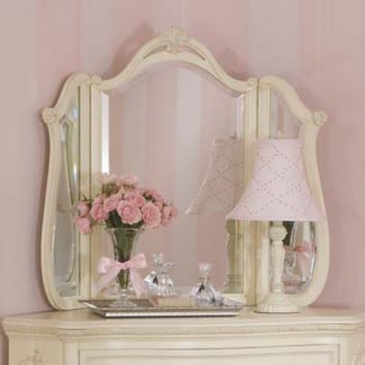 Фото Зеркало для детской - стиль Для девочек - Для детской - В наличии - Купить в Интернет-магазине