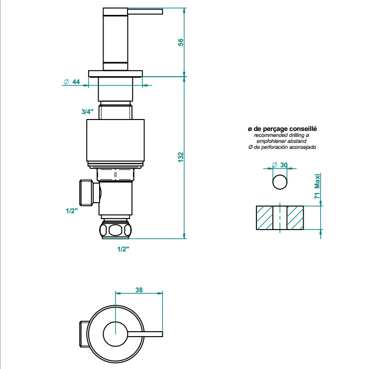 Фото Смеситель для раковины - стиль Современный - Купить в Интернет-магазине