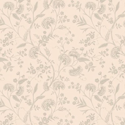 Фото Обои с рисунком - Растение - стиль Английская классика - Розовые - Купить в Интернет-магазине