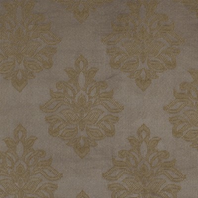 Фото Ткань портьерная с рисунком - Дамаск - стиль Американский - Коричневый - Купить в Интернет-магазине