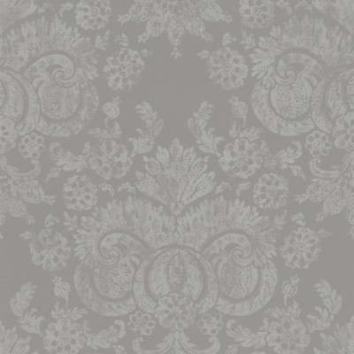 Фото Обои с рисунком - Дамаск - стиль Английская классика - Серые - Купить в Интернет-магазине