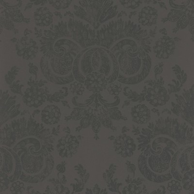 Фото Обои с рисунком - Дамаск - стиль Английская классика - Черные - Купить в Интернет-магазине