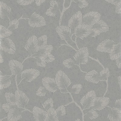 Фото Обои с рисунком - Растение - стиль Английская классика - Серые - Купить в Интернет-магазине