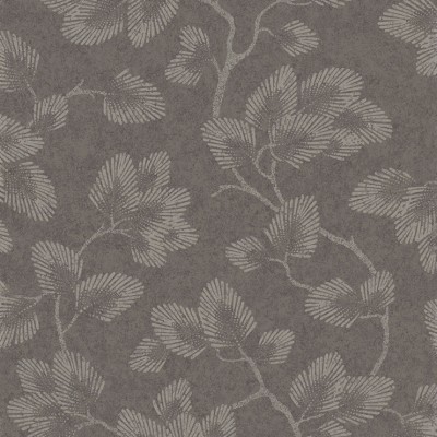 Фото Обои с рисунком - Растение - стиль Английская классика - Серые - Купить в Интернет-магазине